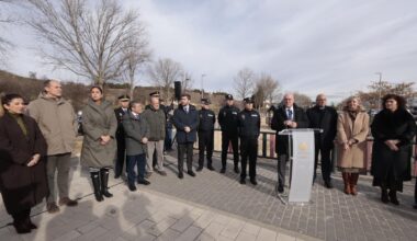 Carnero inaugura el Parque Policía Municipal como “símbolo permanente del respeto, la admiración y el reconocimiento al cuerpo de toda la ciudad”