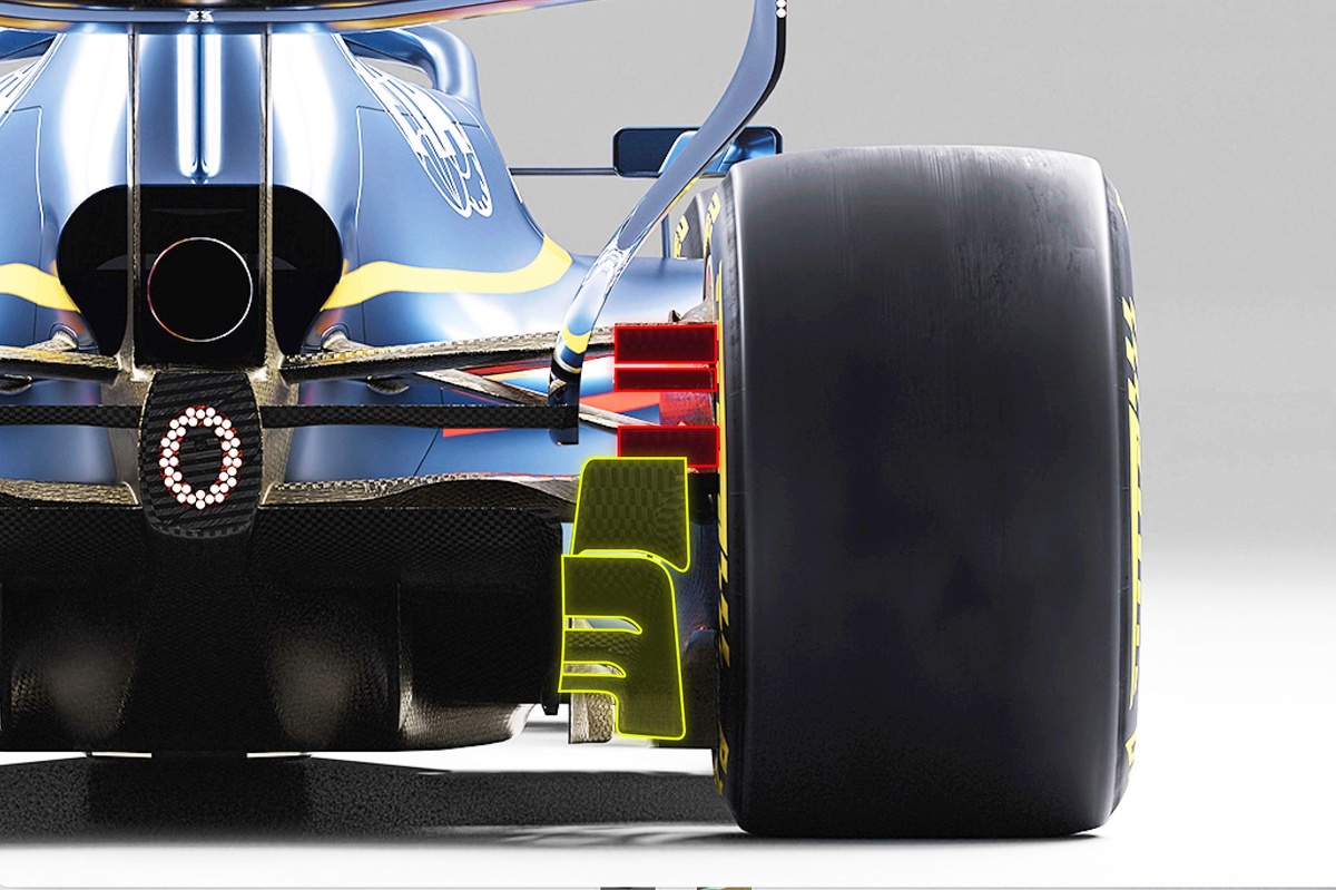 el cambio oculto en los flaps que complica la aerodinámica trasera