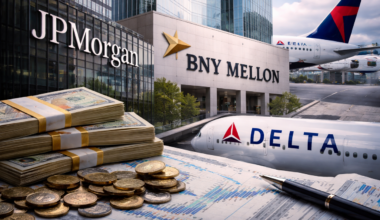 JPMorgan lidera resultados; BNY destaca y Delta duda