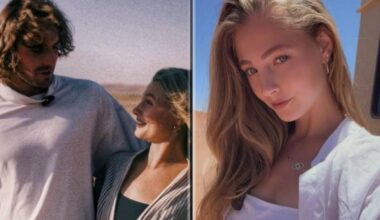 sale con una tenista reconvertida en modelo