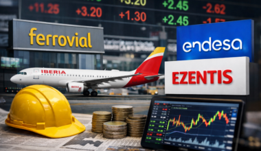 Ferrovial, IAG, Ezentis y Endesa: claves en bolsa