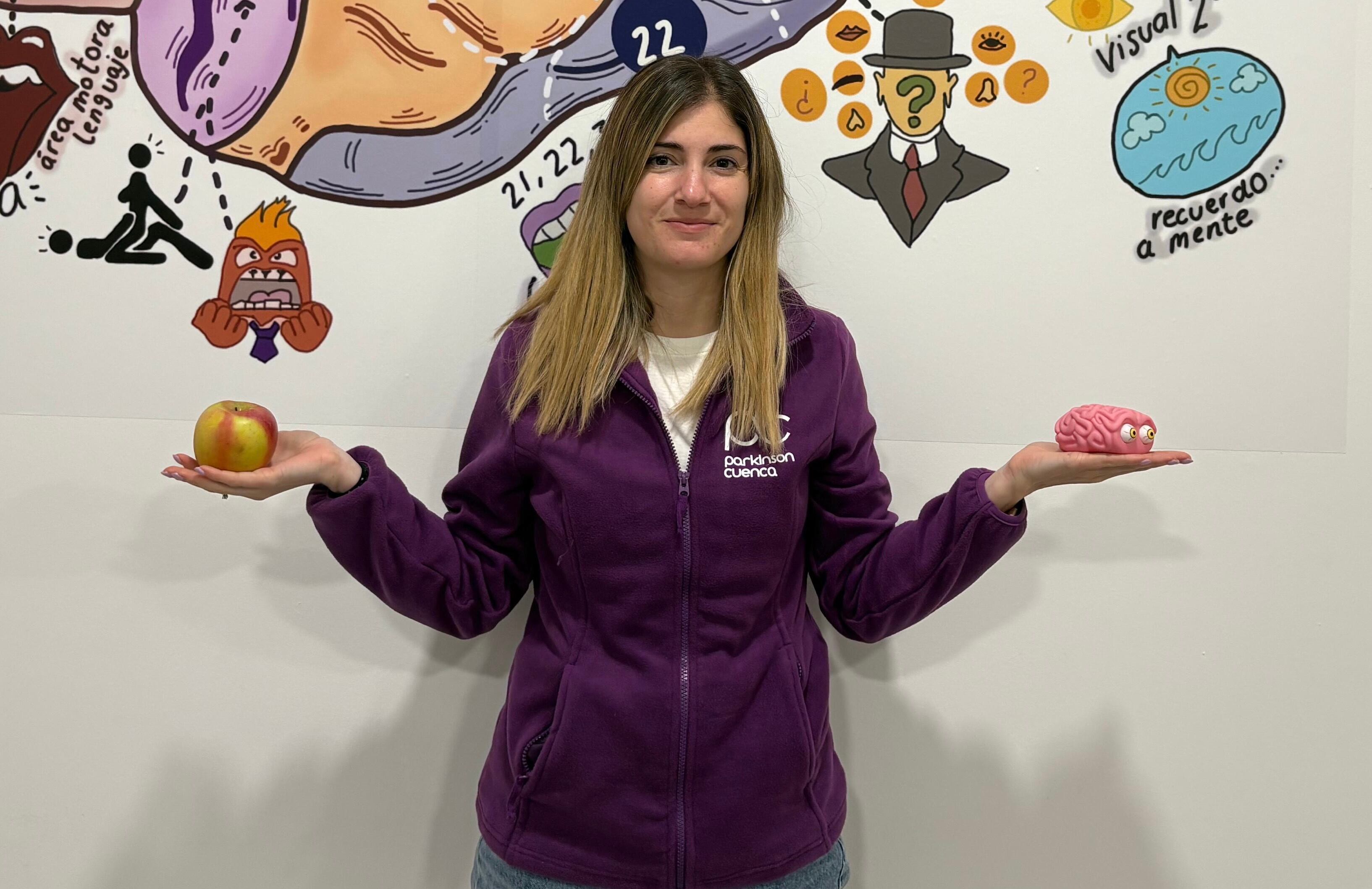 Gracia Valiente, neuropsicóloga de la asociación Parkinson Cuenca.