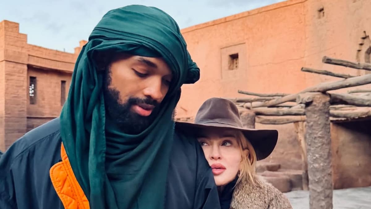 Las fotografías del espectacular viaje de Madonna a Marruecos con su novio y sus hijos: “No te puedo soltar”