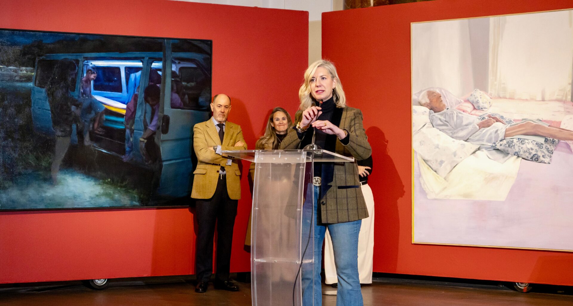Inaugurada la exposición del XXVI Certamen de Pintura ACOR en la Sala de las Francesas