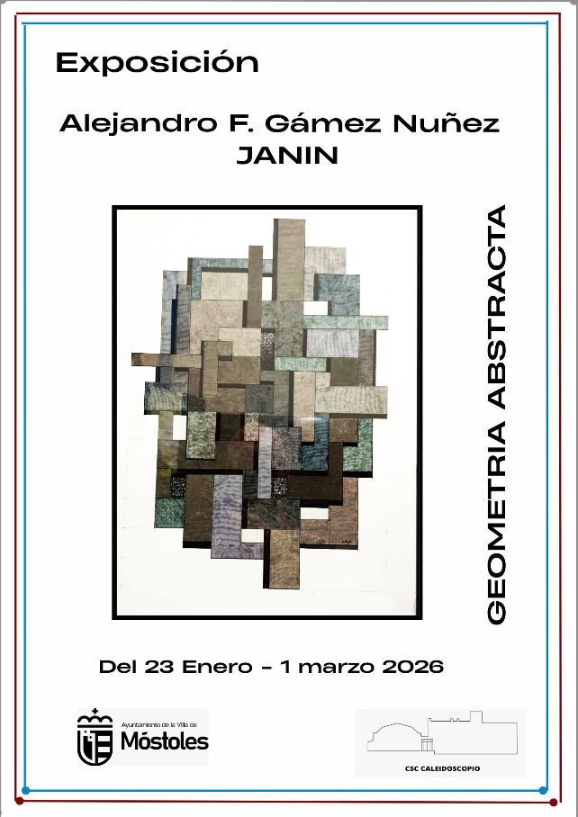 El artista Alejandro Gámez presenta “Geometría Abstracta” en el CSC Caleidoscopio