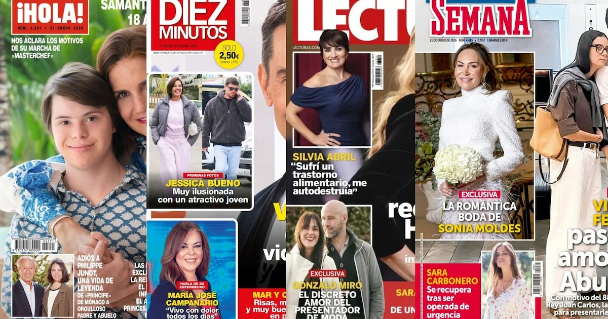 Las revista del corazón esta semana: Victoria Federica viaja a Abu Dabi para que el rey Juan carlos conozca a su novio