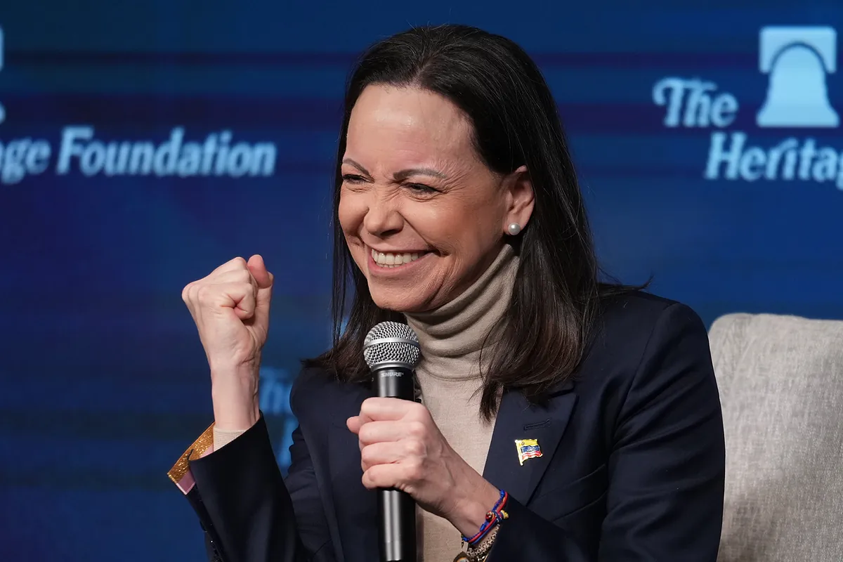 María Corina Machado: "Delcy le tiene terror al presidente Trump" - El Mundo