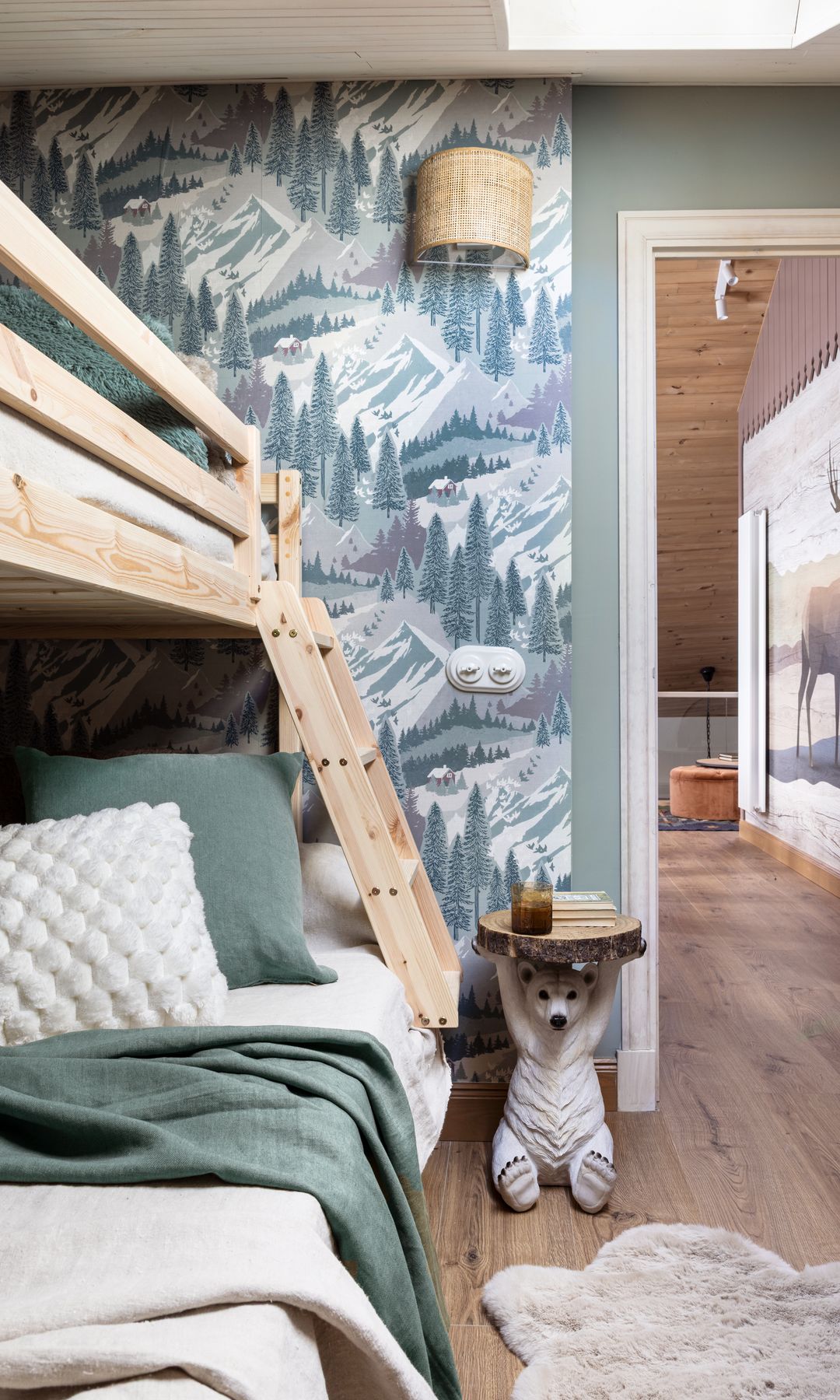 Dormitorio con literas