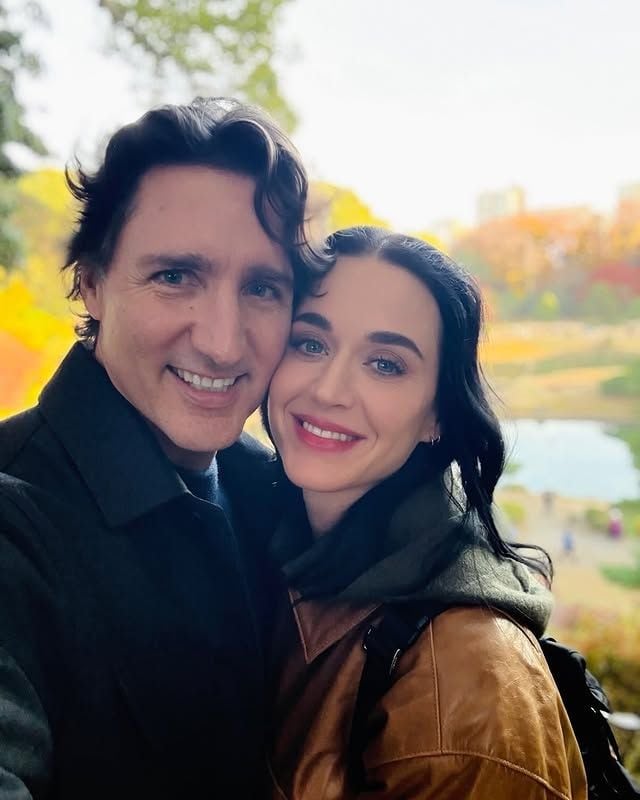 Katy Perry y Justin Trudeau, su primera foto juntos en redes sociales