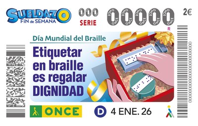 Cupón Día Mundial del Braille