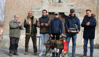 La galga zamorana Sombra de Cacheva se alza con la I Copa Diputación en la final de Palacios de Goda