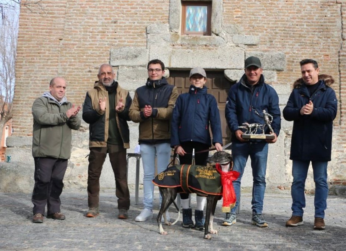 La galga zamorana Sombra de Cacheva se alza con la I Copa Diputación en la final de Palacios de Goda