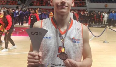 Andrés Crespo se cuelga la medalla de plata en el Campeonato de España | Noticias de Calpe / Calp