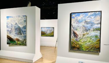 Los paisajes lebaniegos de Joaquín Besoy 'regresan a Santander'