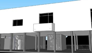 Casa-Taller Oteiza Basterretxea: un prisma blanco suspendido en el espacio de la avenida Iparralde