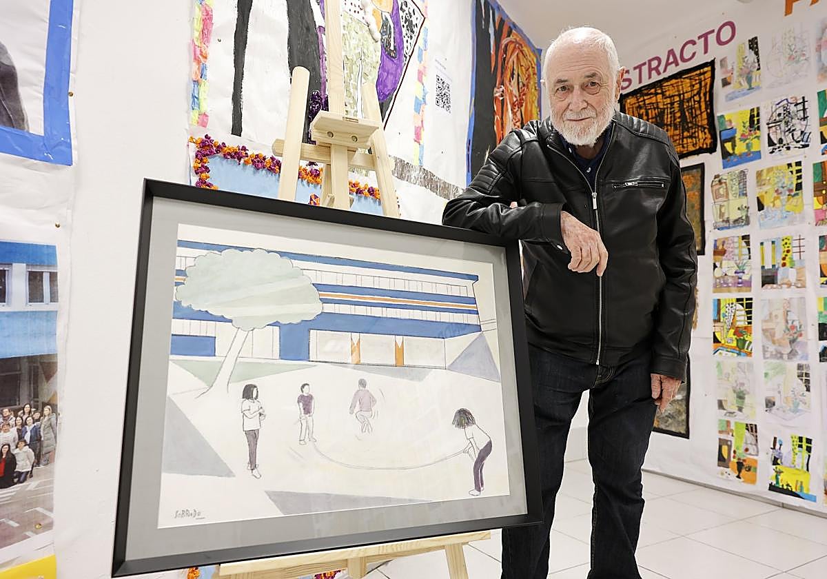 El pintor cántabro Pedro Sobrado será homenajeado el viernes en Ámbito Cultural