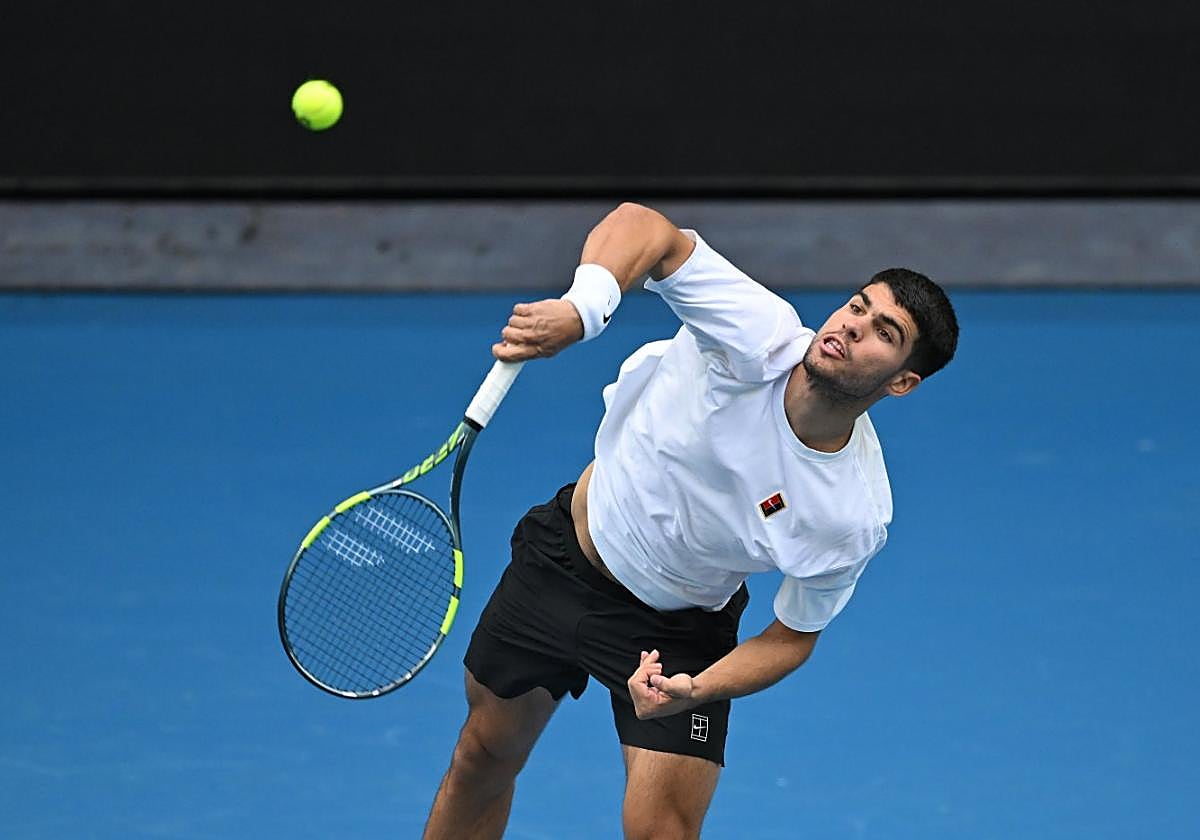 Carlos Alcaraz, en busca de un millón extra en el Open de Australia