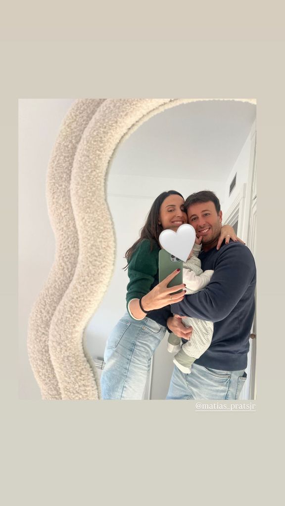 Los tres han formado una preciosa familia