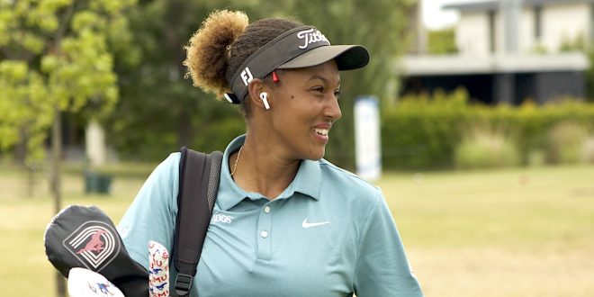 Emily Odwin y Felipe Garcés siguen al frente en Nordelta GC