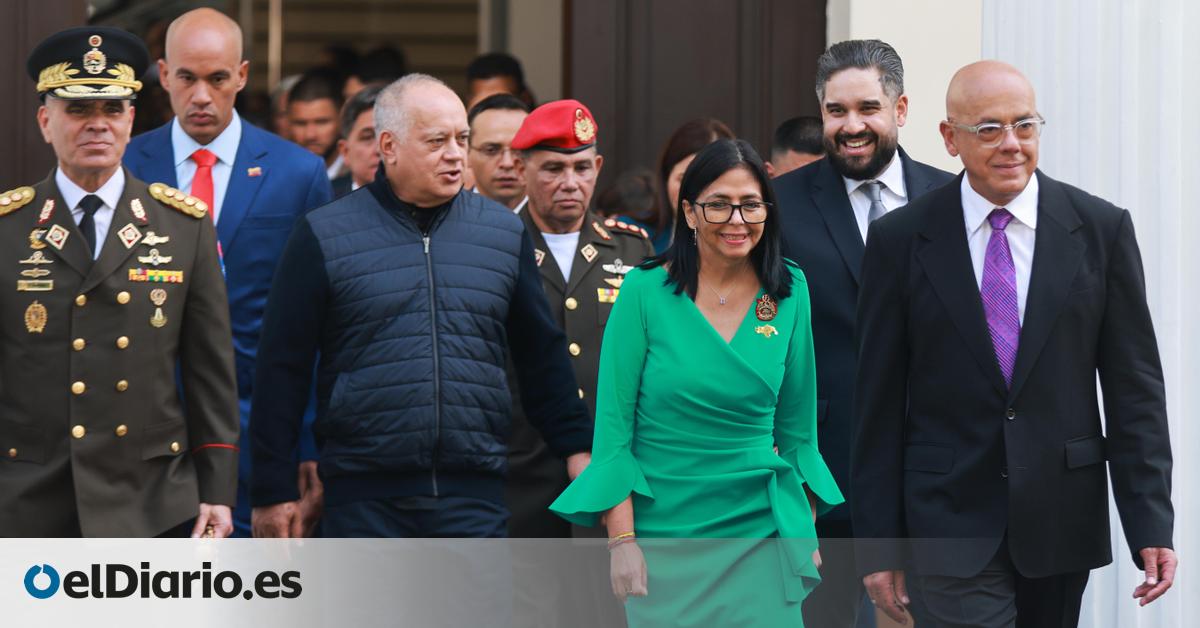 la vicepresidenta de Maduro e interlocutora con los empresarios que ha recibido el aval de Trump
