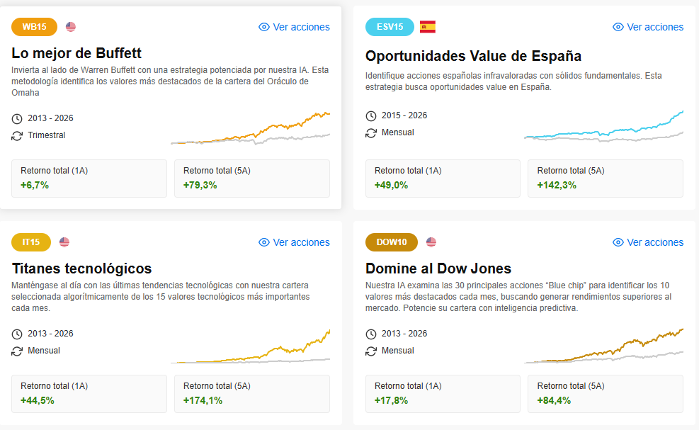 Estas estrategias baten al mercado