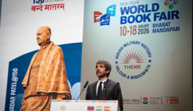 El ministro de Cultura, Ernest Urtasun, inaugura la Feria Internacional del Libro de Nueva Delhi con España como País Foco