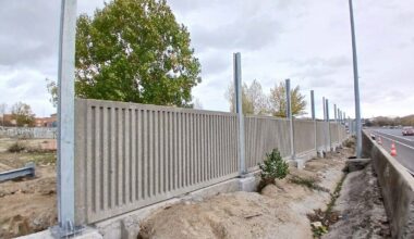 Transportes avanza con los trabajos de aislamiento acústico de la AP-6 en Villaba y Alpedrete, con una inversión de un millón de euros