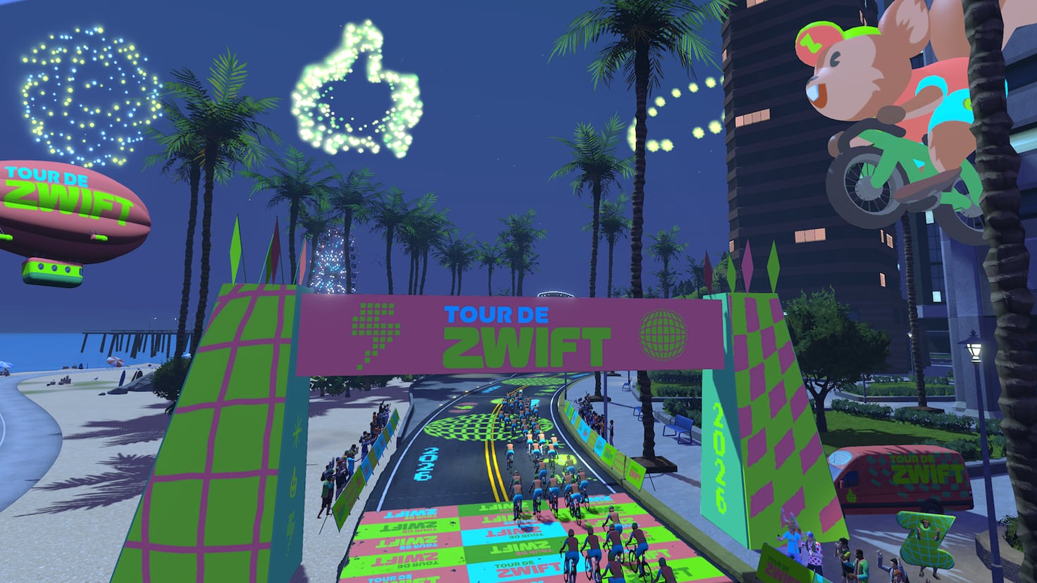 El Tour de Zwift da inicio a la temporada en el ciclismo virtual