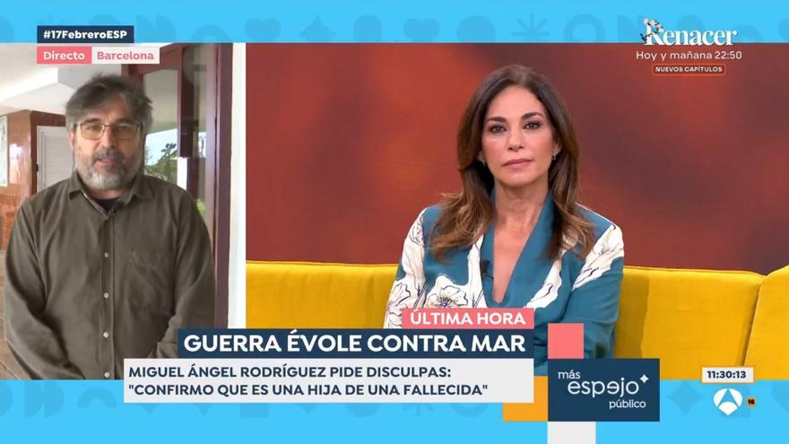 La enorme tensión en 'Espejo Público' entre Jordi Évole y Mariló Montero