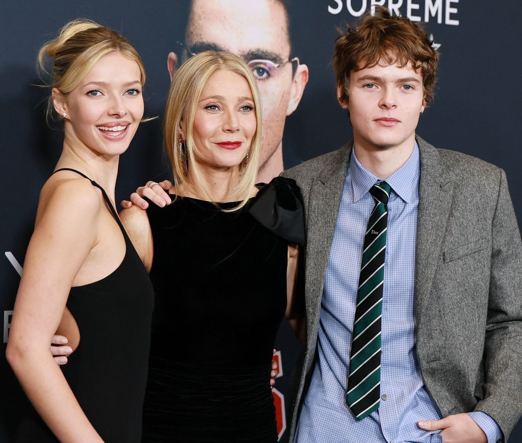 Gwyneth Paltrow con sus hijos: Apple y Moses Martin