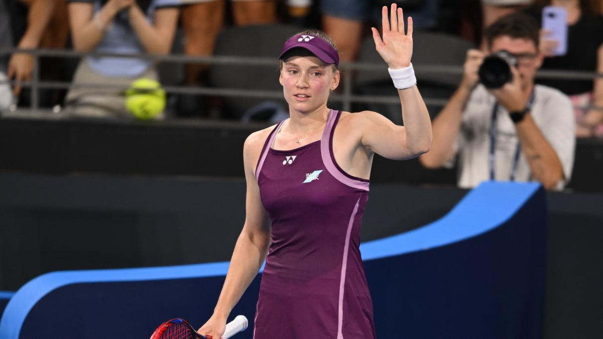 Elena Rybakina, próxima rival de Badosa en el WTA Brisbane 2026