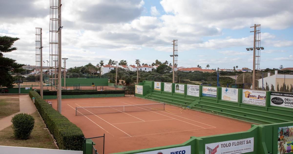El tenis de Menorca y sus instalaciones, beneficiados por las ayudas