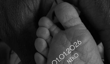 Así han presentado Iñaki Williams y Patricia Morales a su hijo