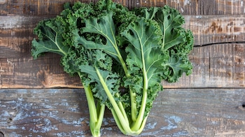 Las verduras de hoja verde,