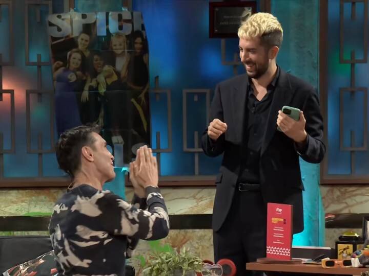 Jesús Vázquez suplica a David Broncano para que no muestre su captura de pantalla sobre la audiencia de '¡Allá tú!'