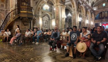Cardenal Chomali y la Iglesia de Santiago en la Fiesta del Bautismo del Señor