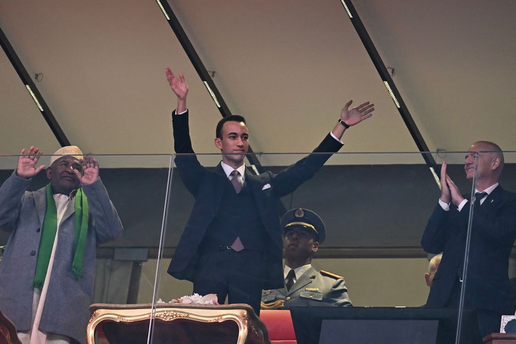 Moulay Hassan en la copa Africana de Naciones de 2025