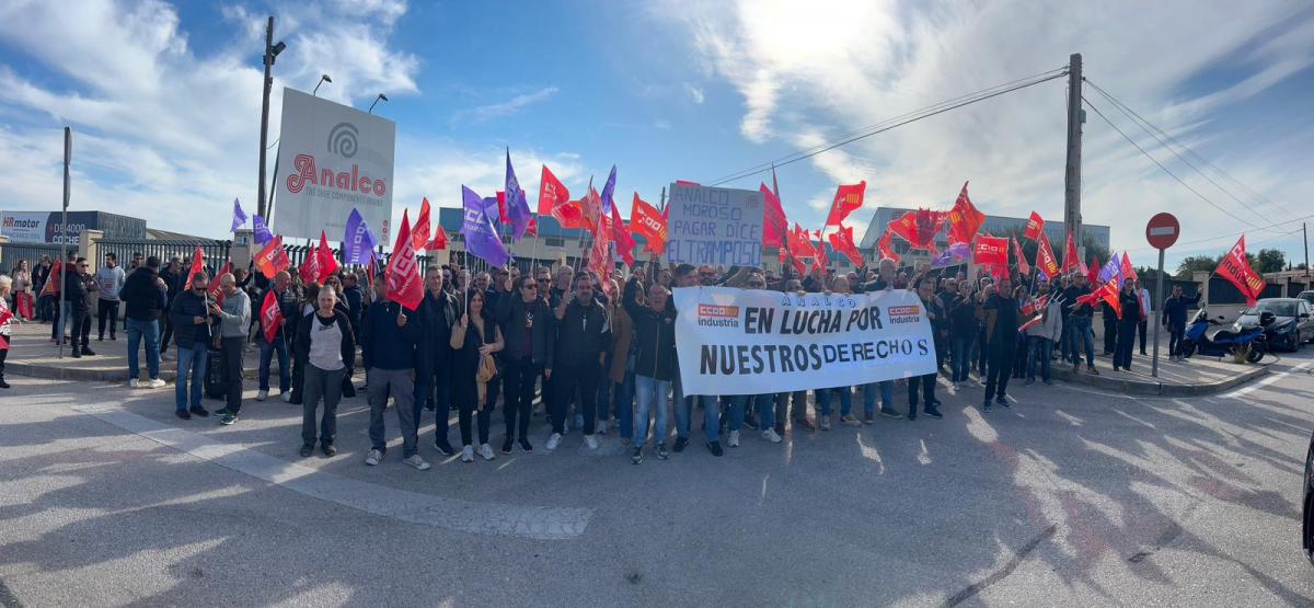 Imagen de la concentración.