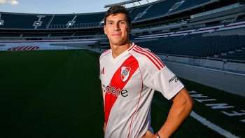 Gonzalo Tapia durante su presentación