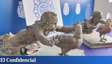 Dos esculturas romanas expoliadas hace más de una década regresan a España