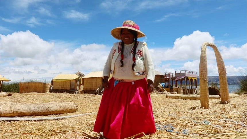 Sam Smith estuvo las dos últimas semanas en el interior del Perú disfrutando de los paisajes.