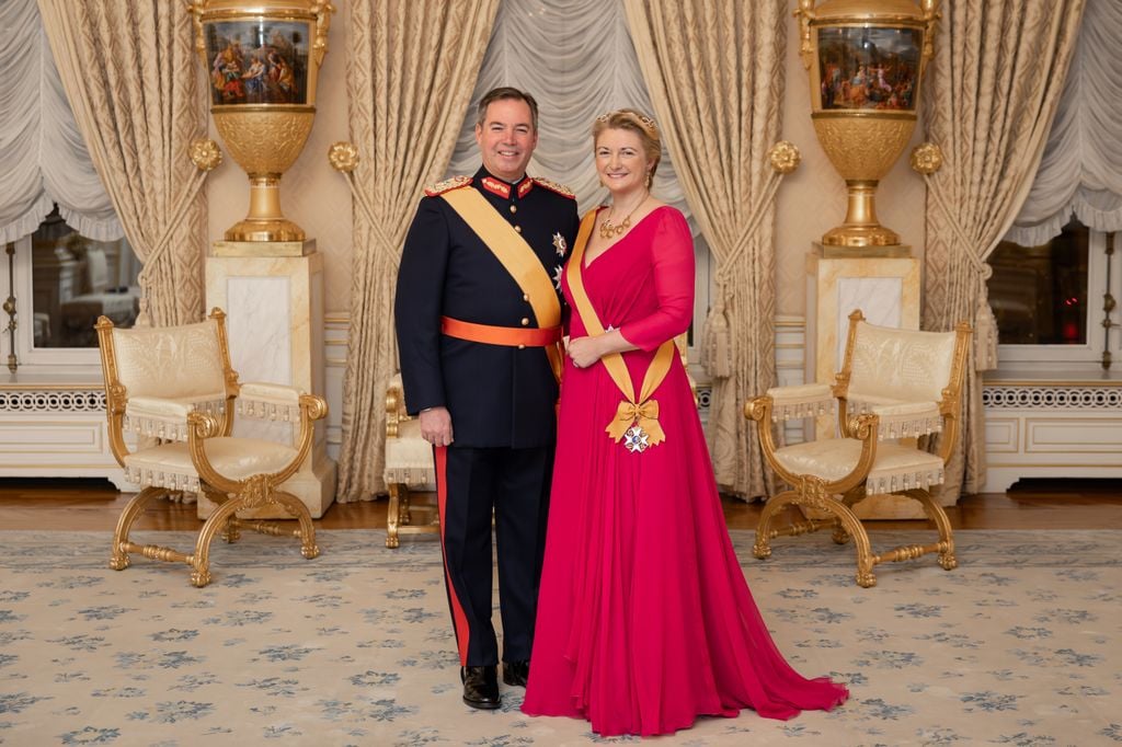 Los grandes duques de Luxemburgo, Guillermo y Stéphanie