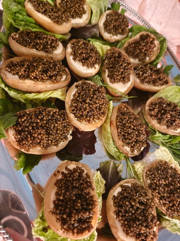 Caviar, el plato estrella de la mesa
