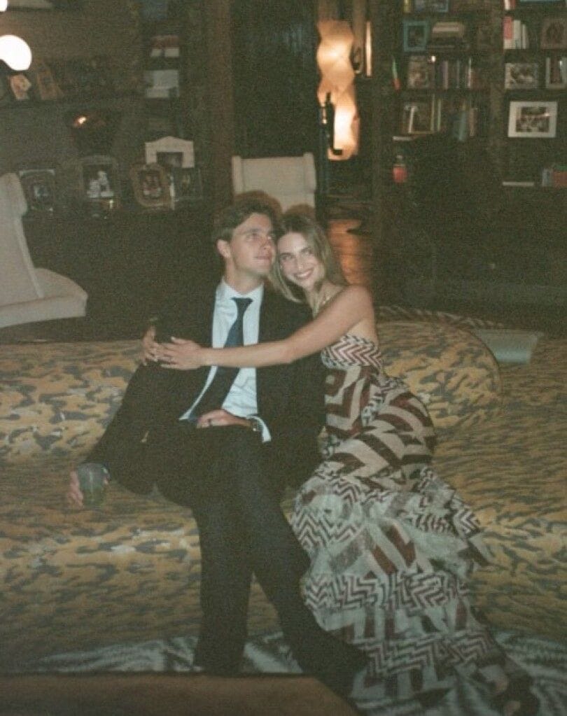 Así fue la bonita imagen con la que felicitó a su prometido