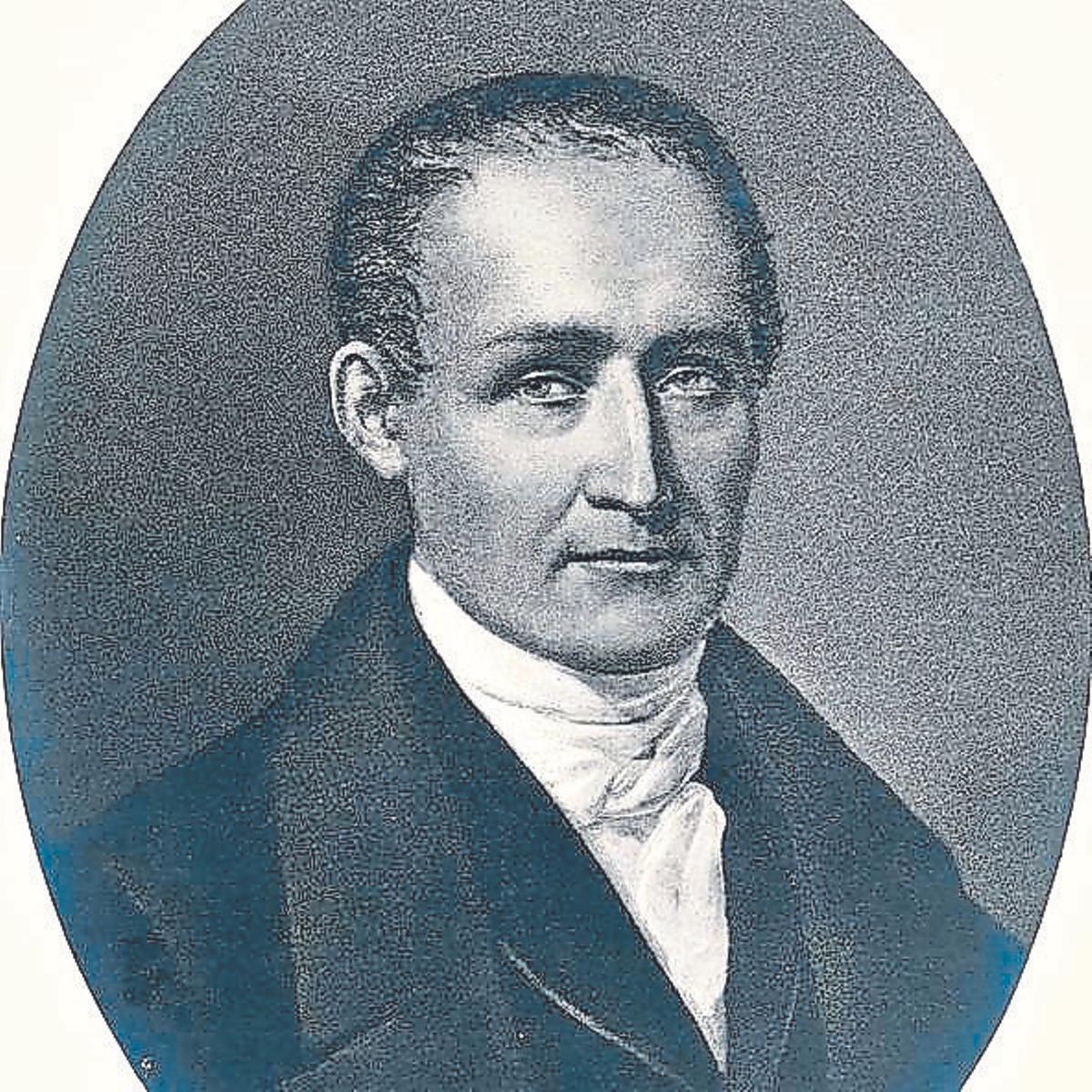 Retrato de Joseph Niépce.