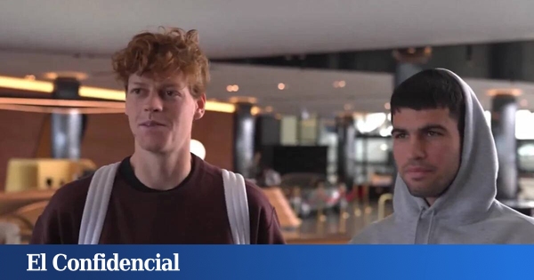 Alcaraz y Sinner comparten avión para llegar al Open de Australia: "No hemos hablado mucho"