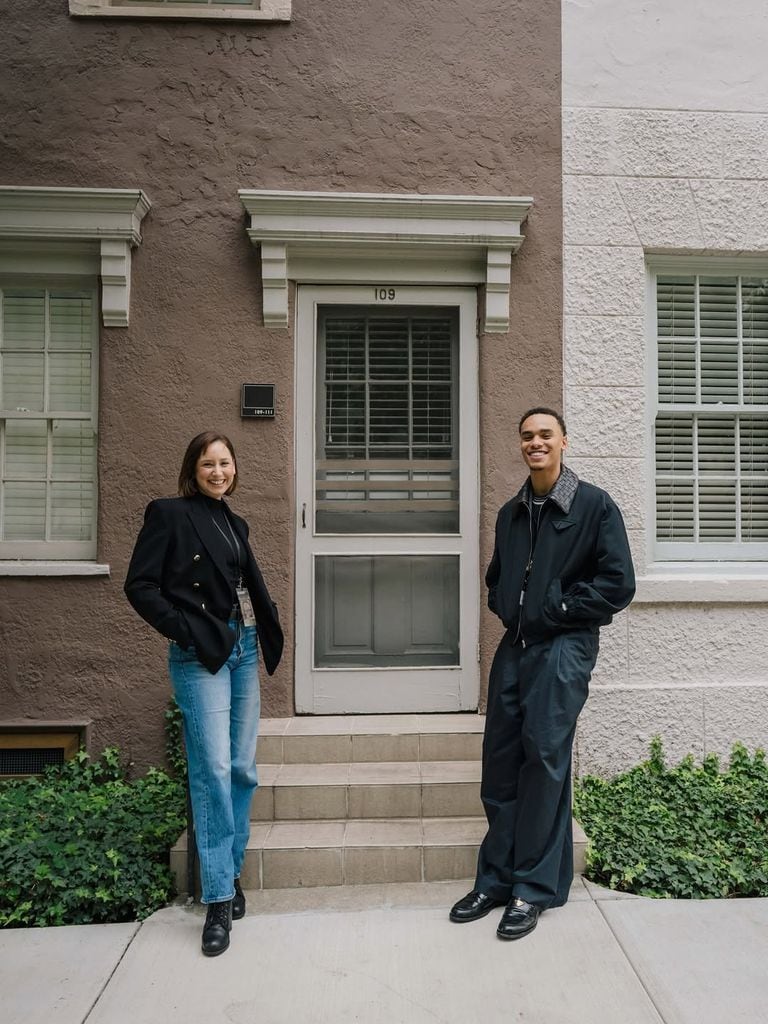 Jazmine y Alexandre Grimaldi, en Hollywood