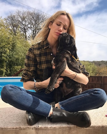 Julieta Prandi al momento de