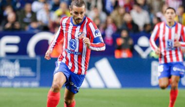 Once reconocible del Atlético en Riazor con Griezmann de capitán