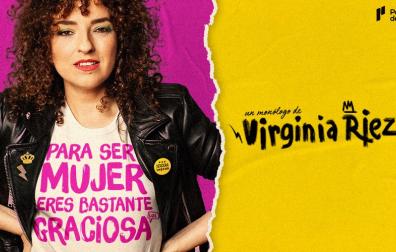 Cartel promocional del su espectáculo 'Para ser mujer, eres bastante graciosa'